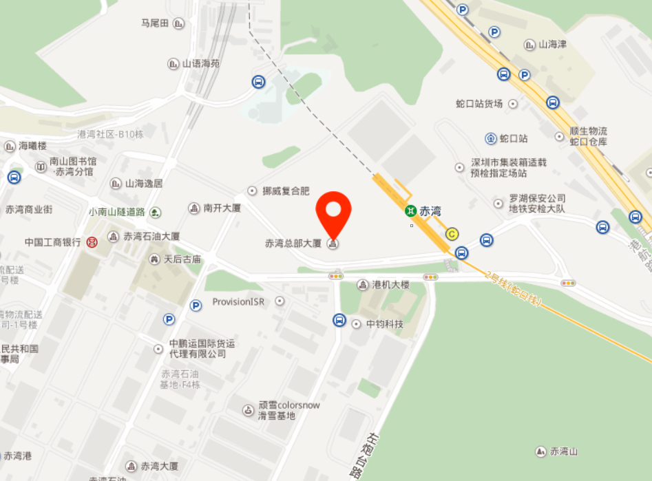 赤湾总部大厦地图位置